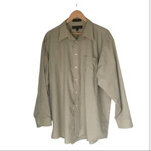 CHRISTIAN Dumas Men's Button-Down Dress Shirt Canada-Made Sz 17.5